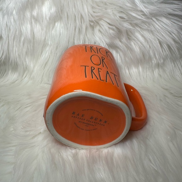 Rae Dunn Trick or Treat Mug - Orange - Picture 4 of 5